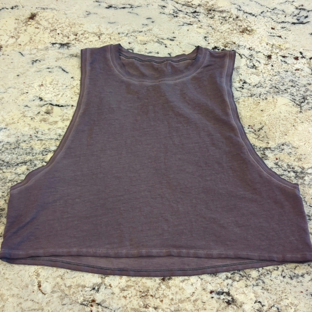 Cut Back Crop Tank
